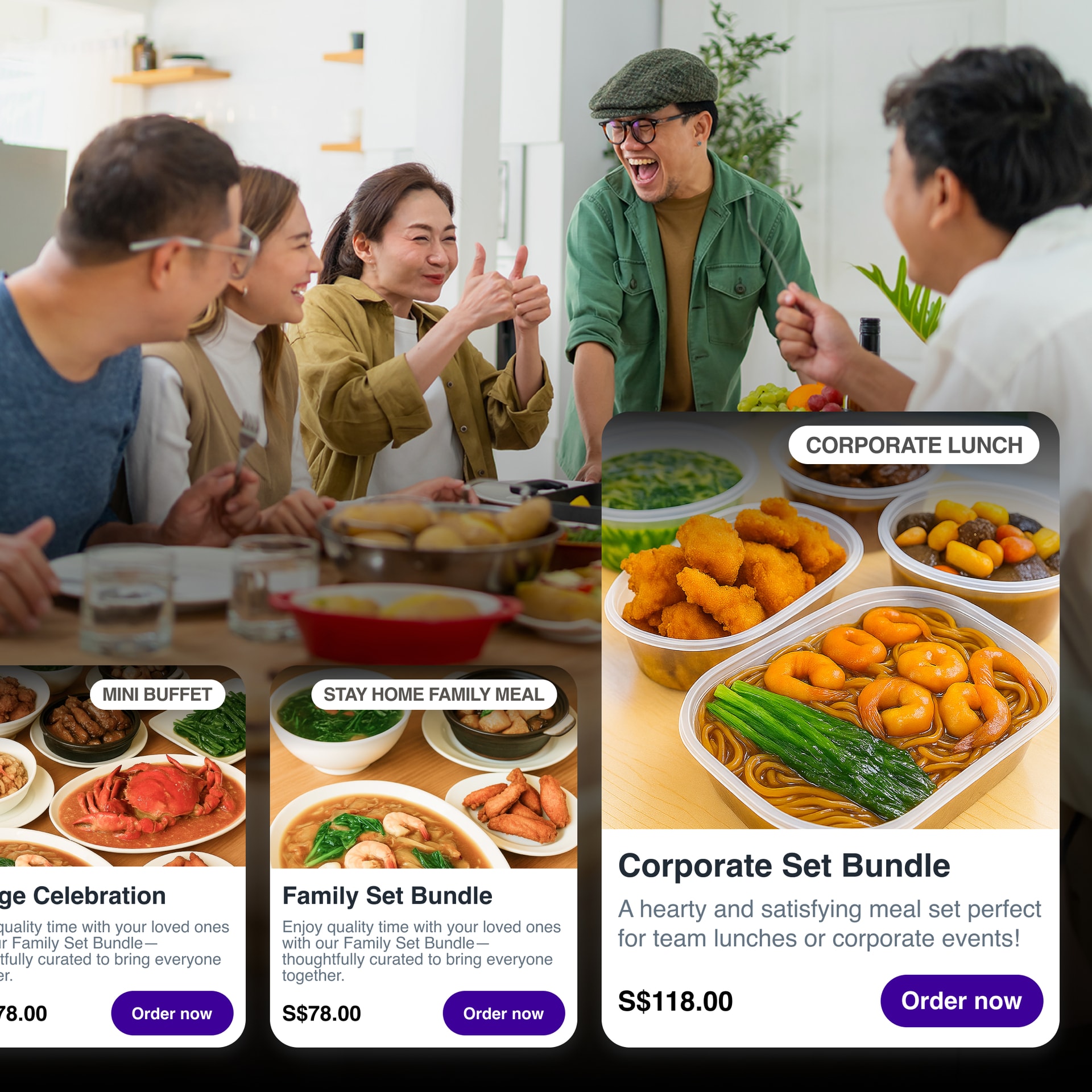 Restaurant promotion display